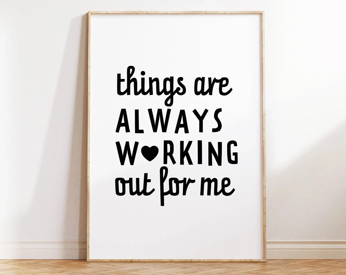 Trendy Minimalist Daily Affirmation Poster Printable Inspirational Wall Art Office Decor Self Love Catchphrases Canvas Painting
