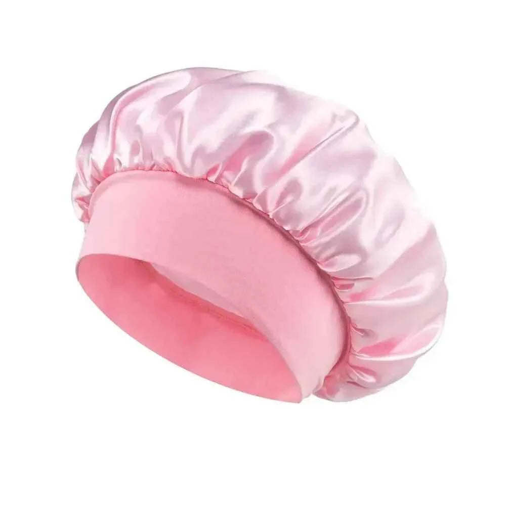 1PCS Satin Bonnet Hair Bonnet for Sleeping,Silk Bonnets for Black Women with Elastic Soft Band for Hair Care