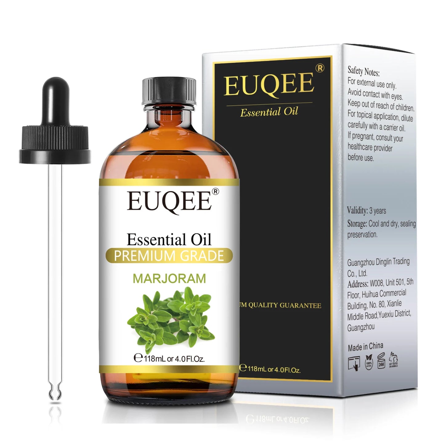 EUQEE 4 Fl Oz Essential Oils for Aromatherapy Humidifiers Aromatic Diffuser Making Scents Candle Handmade Soap Home Fragrance - NamafadStore