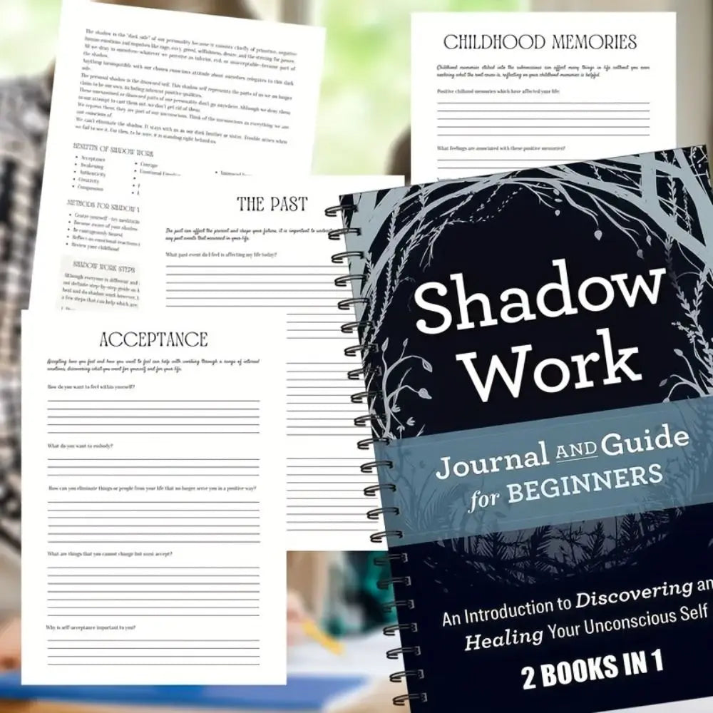 Shadow Work Journal & Guide – Mindfulness, Self-Discovery & Inner Peace