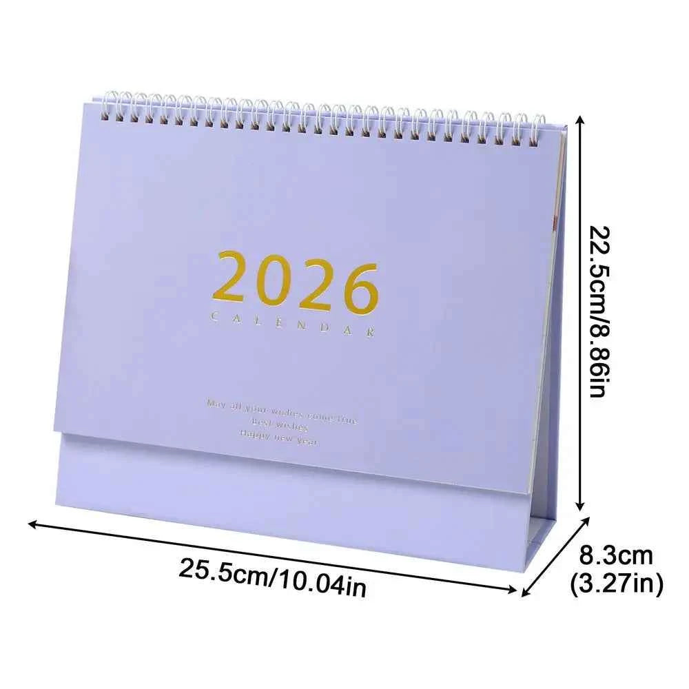 Desktop Calendars 2026 Planner Schedule Calendar Table Daily Notepad Pocket Planner Decorative Month Work Calendar Planner