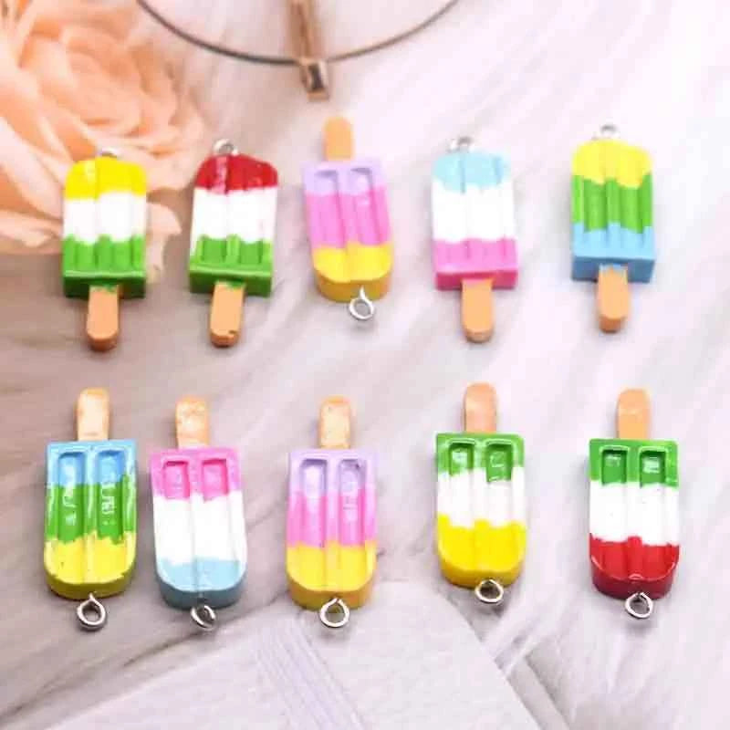 Earring For Women Resin Handmade Cute Animals Ice Cream Drinks Candy Fruits Pissa Drop Earrings Funny Gift