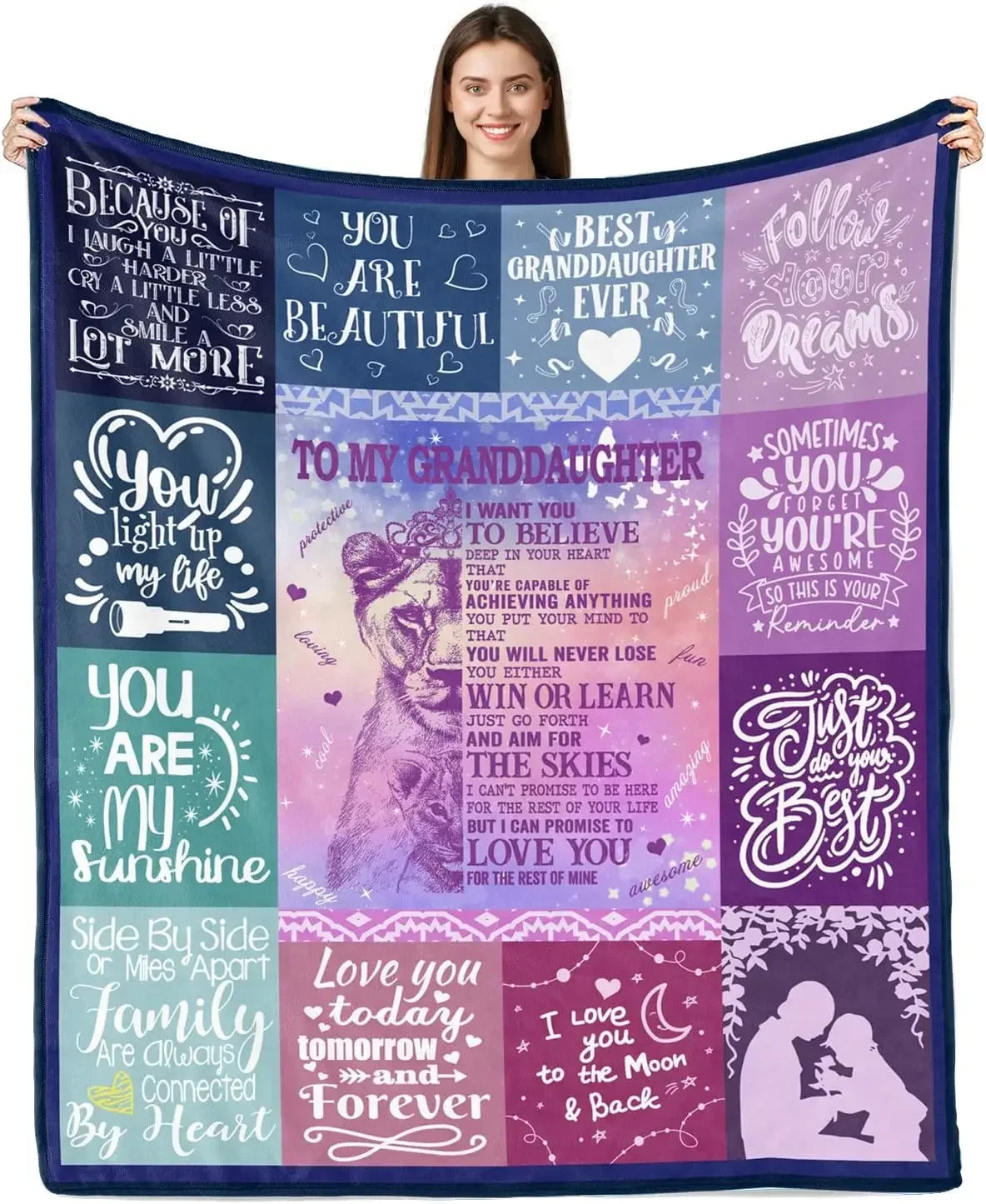 Cozy Soft Throw Blanket – Best Friend Birthday Gift & Home Décor