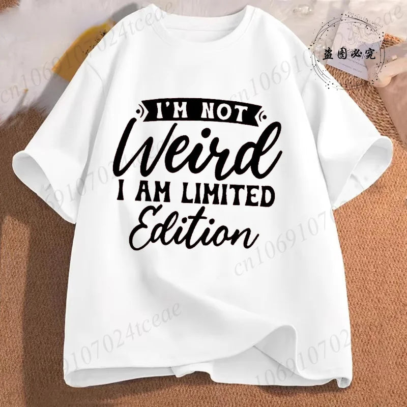 Sarcasm is my favorite Women Casual T-Shirt Harajuku Y2k slogan Designer Ladies Tee tops Female Vintage Trendy Pullover T Shirts