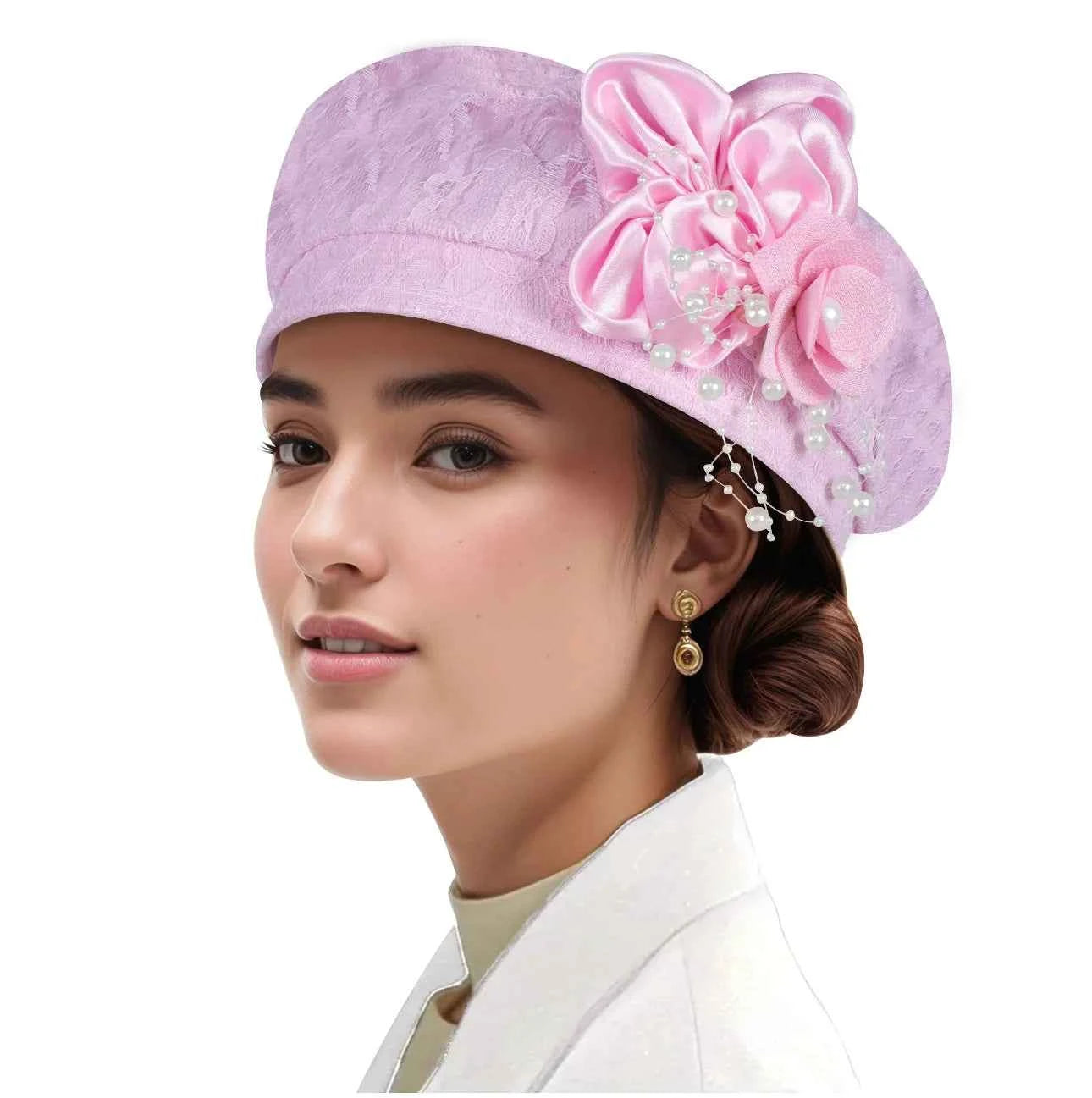 African Headtie Turban Hat – Summer & Autumn Women’s Soft Beret Head Wrap