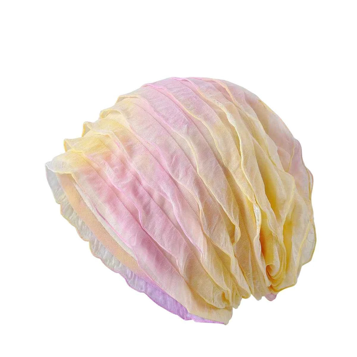 Spring Summer and Autumn Fashion Slouchy Beanie Hat Women Skullies Female Thin Bonnet Cap Lady Chic Pile hats