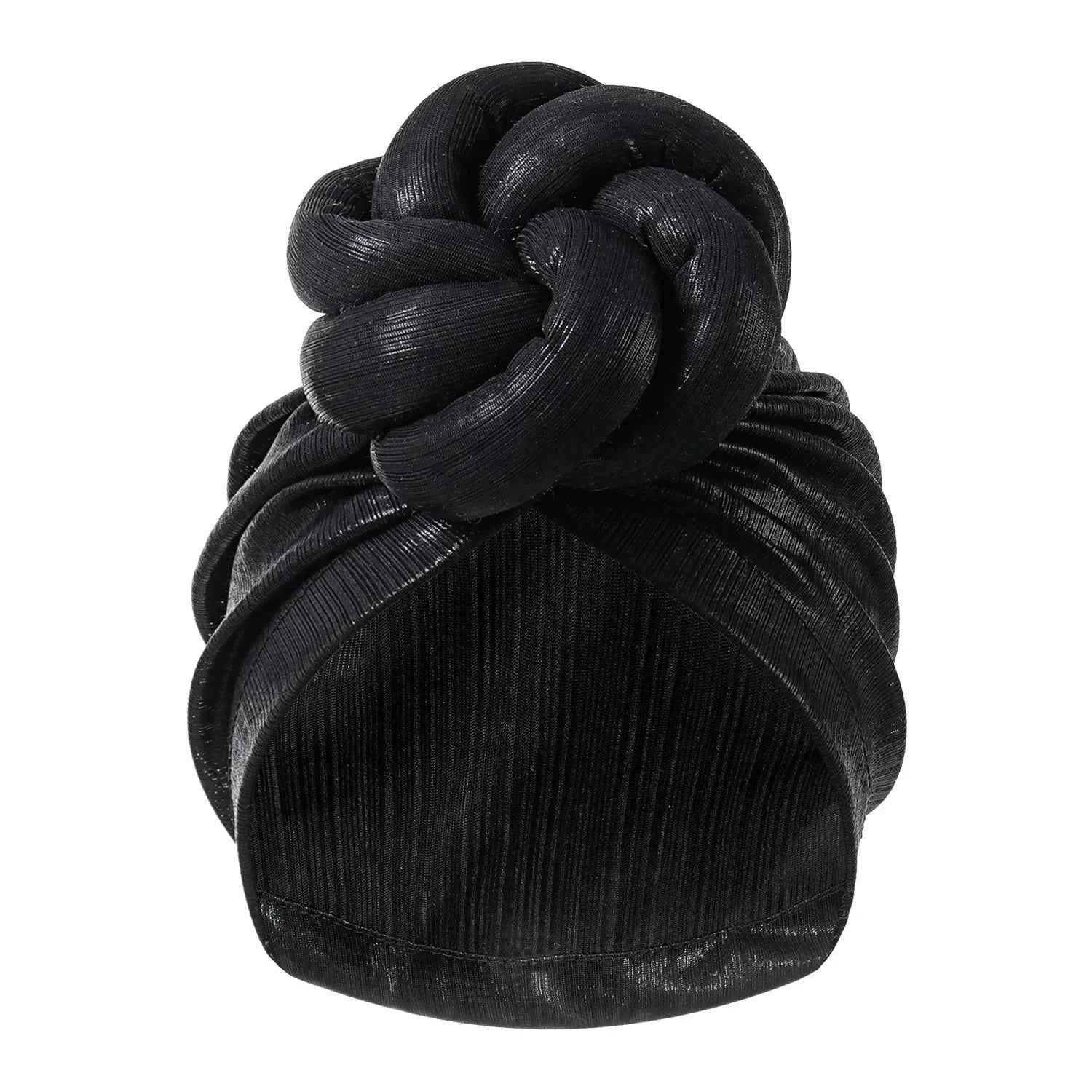 Bonnet For Women Cap Turban Folded Bud Exquisite Headscarf Casual Comfortable Fashion Versatile Warm Cross Hat Edge Wrinkle Lace