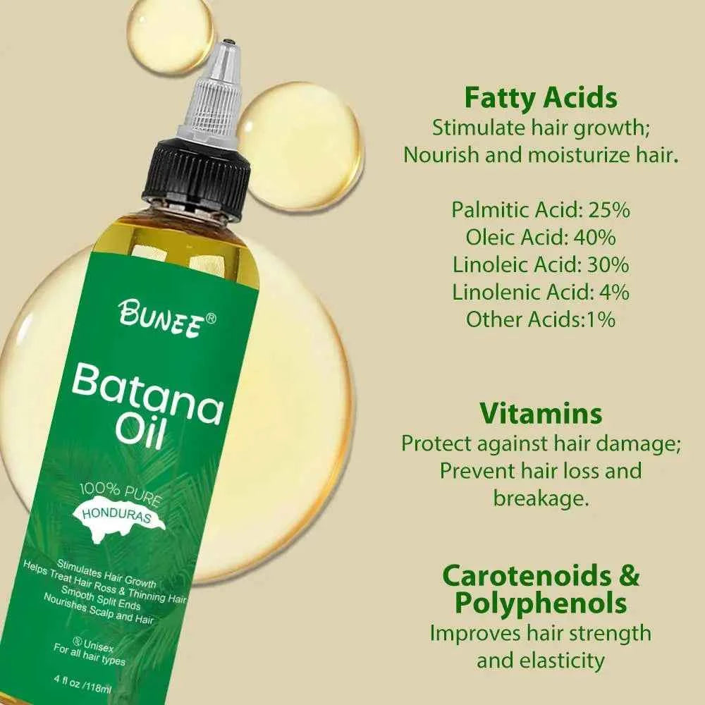Batana Hair Care Essential Oil Repair Hair Root Moisturize Nourishing Strengthen Improve Split Smooth Hair Care Oil