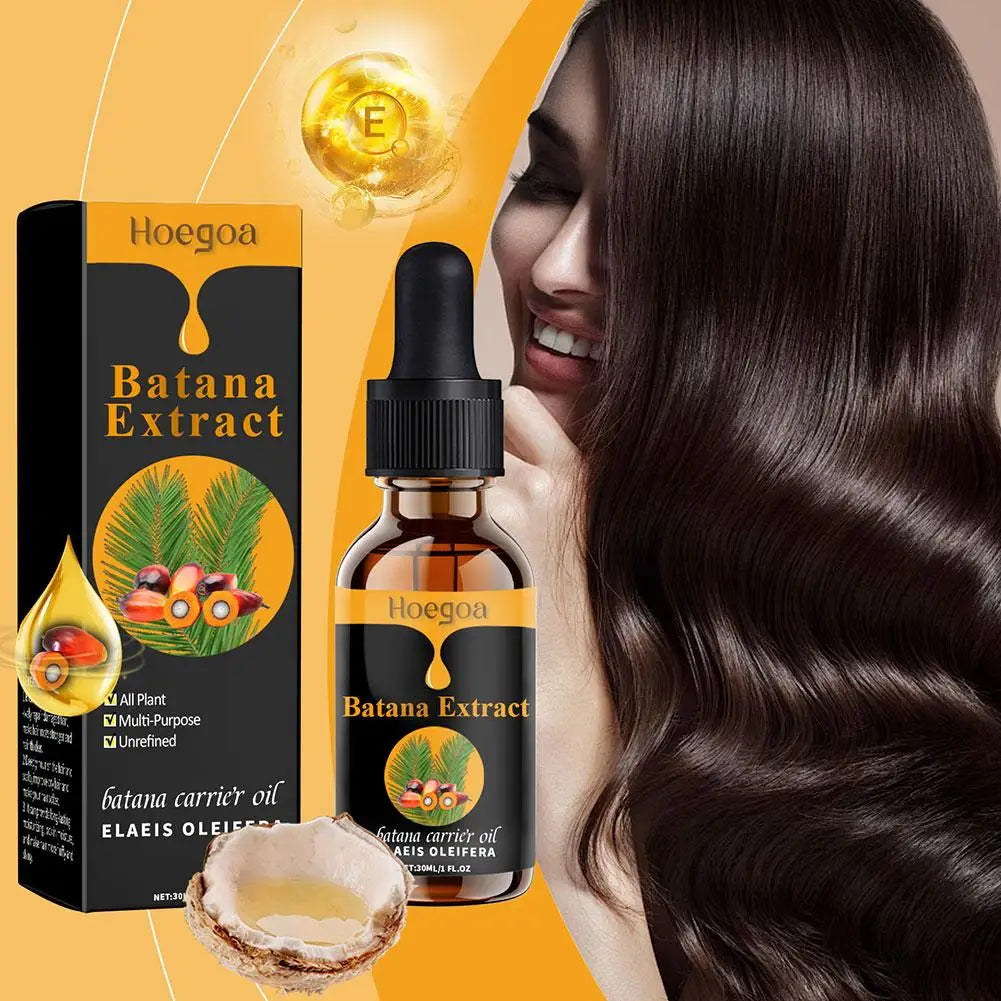 Batana Oil for Hair Growth Deep Nourishing Hydrating Hair Repair Treatment Moisturizing Scalp Care Softening Essence Haircare - NamafadStore