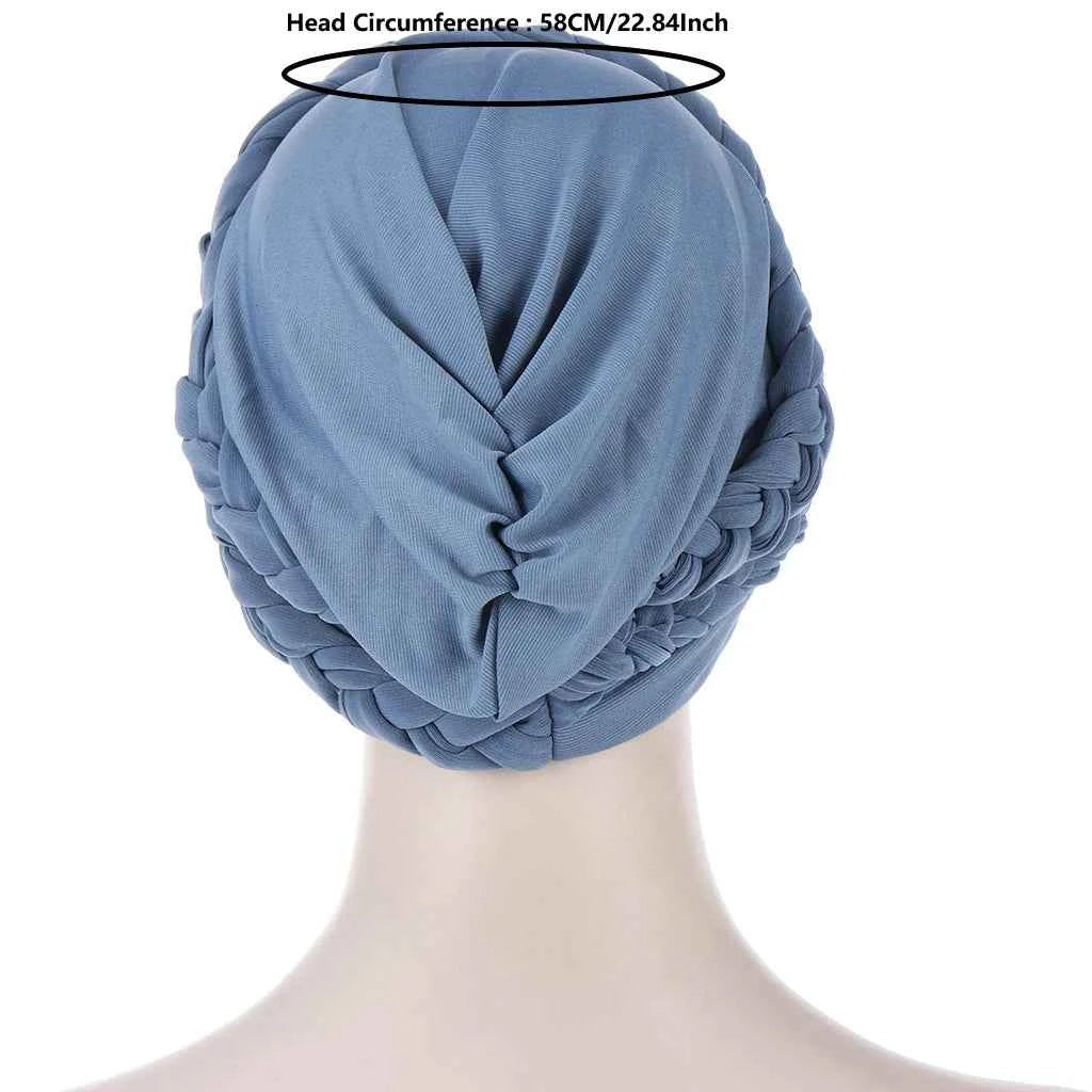 New Head Scarf for Muslim Women Solid Color Turban Bonnet Hijab Caps Inner Hijabs Femme Musulman Arab Wrap Turbantes