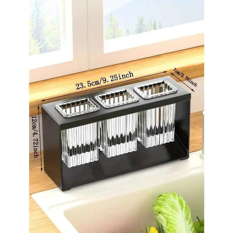 2026 Universal Home countertop drain storage rack, kitchen knife and fork storage rack, chopsticks