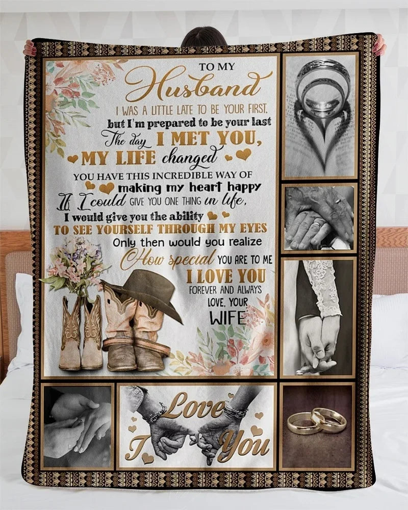 Personalized To My Son Blanket – I’ll Always Be With You, Love From Mom