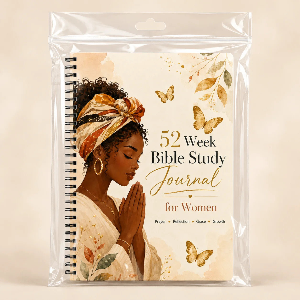 Women’s Faith Reflection Journal A5 – 52-Week Prayer & Scripture Study