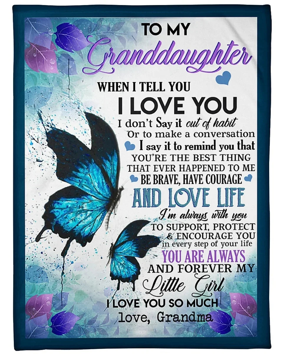 Personalized To My Son Blanket – I’ll Always Be With You, Love From Mom