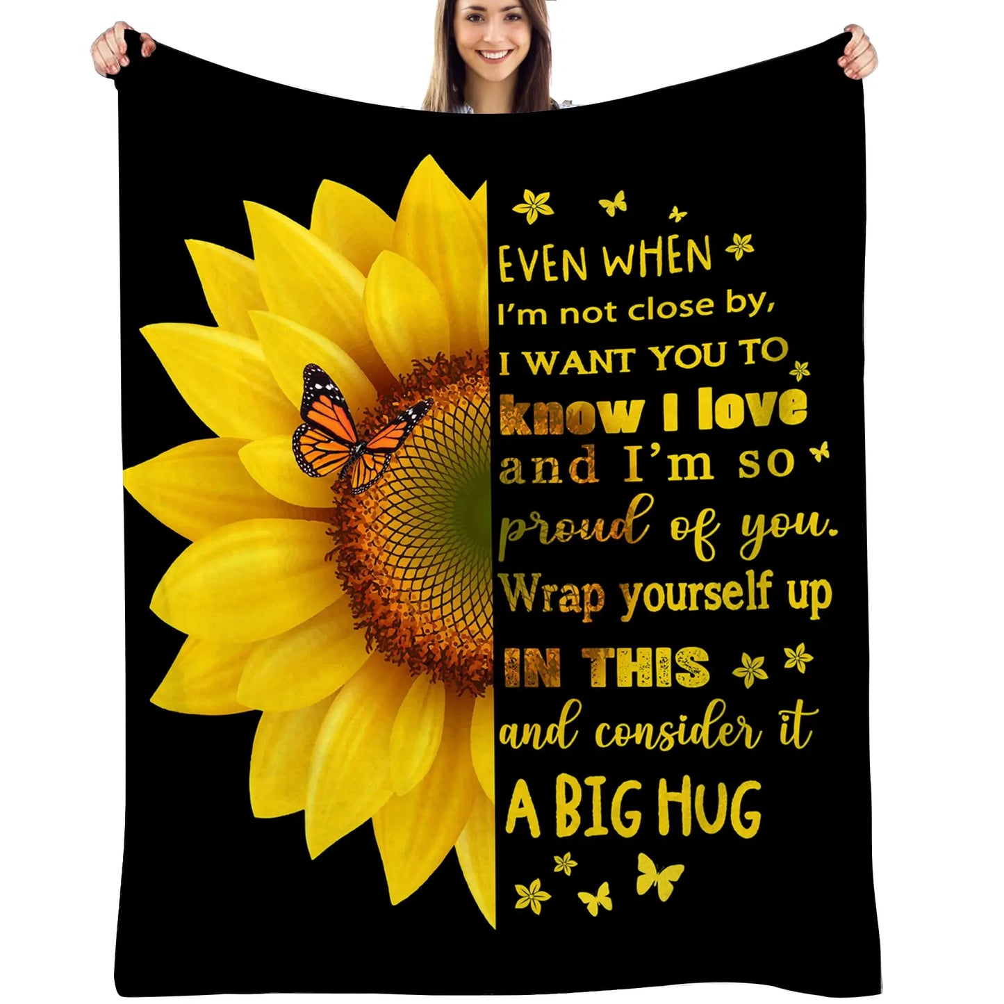 Sofa Throw Blanket for Daughter – Heartfelt Birthday & Christmas Gift