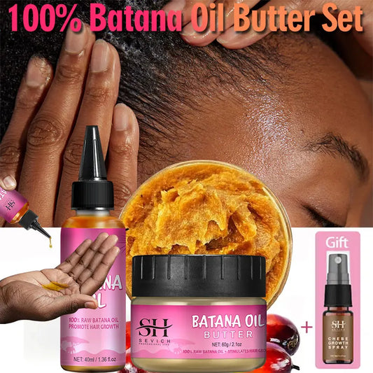 Natural 100% Pure Batana Oil For Hair Growth Batana Oil Butter Hair Mask From Honduras Hair Loss Treatment For Black Men & Women - NamafadStore