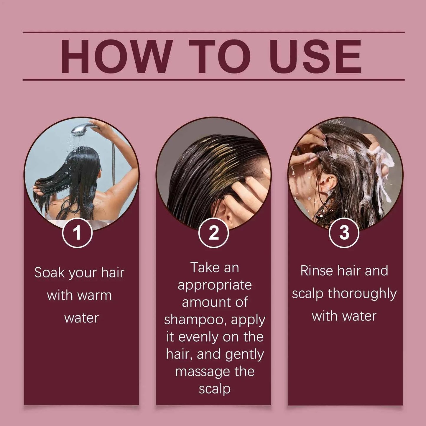 Organic Batana Oils Shampoo Treatment Damaged Split Hair Reduce Hair Loss Deep Cleansing Nourish Hair Care Growth Shampoo 100g