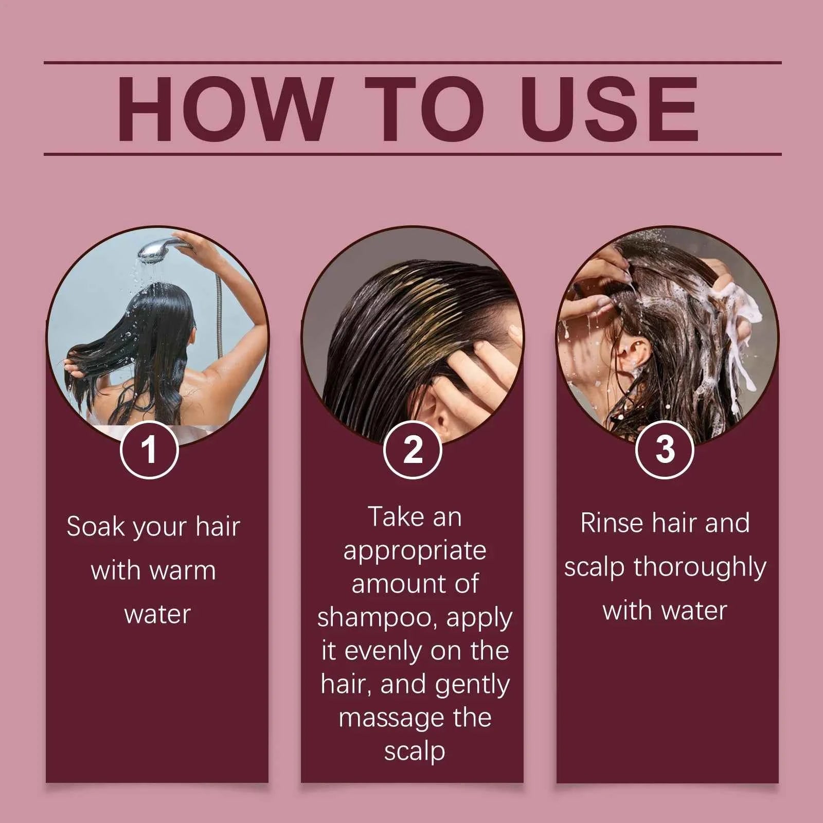 Organic Batana Oils Shampoo Treatment Damaged Split Hair Reduce Hair Loss Deep Cleansing Nourish Hair Care Growth Shampoo 100g