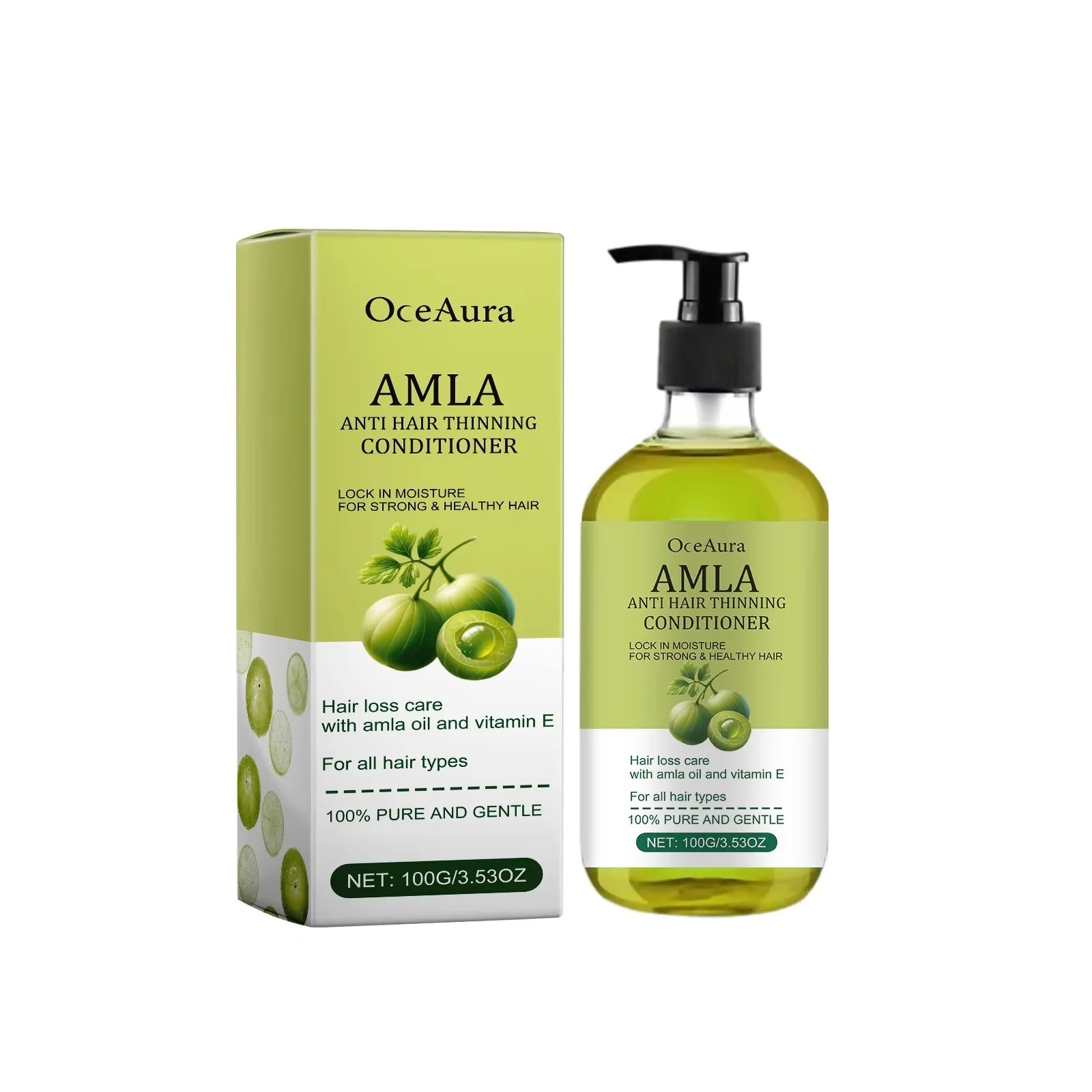 Original Amla Oil Hair Growth Moisturizing Smoothing Repair Damaged Dry Frizzy Ends Split Scalp Treatment Hair Mask Conditioner - NamafadStore