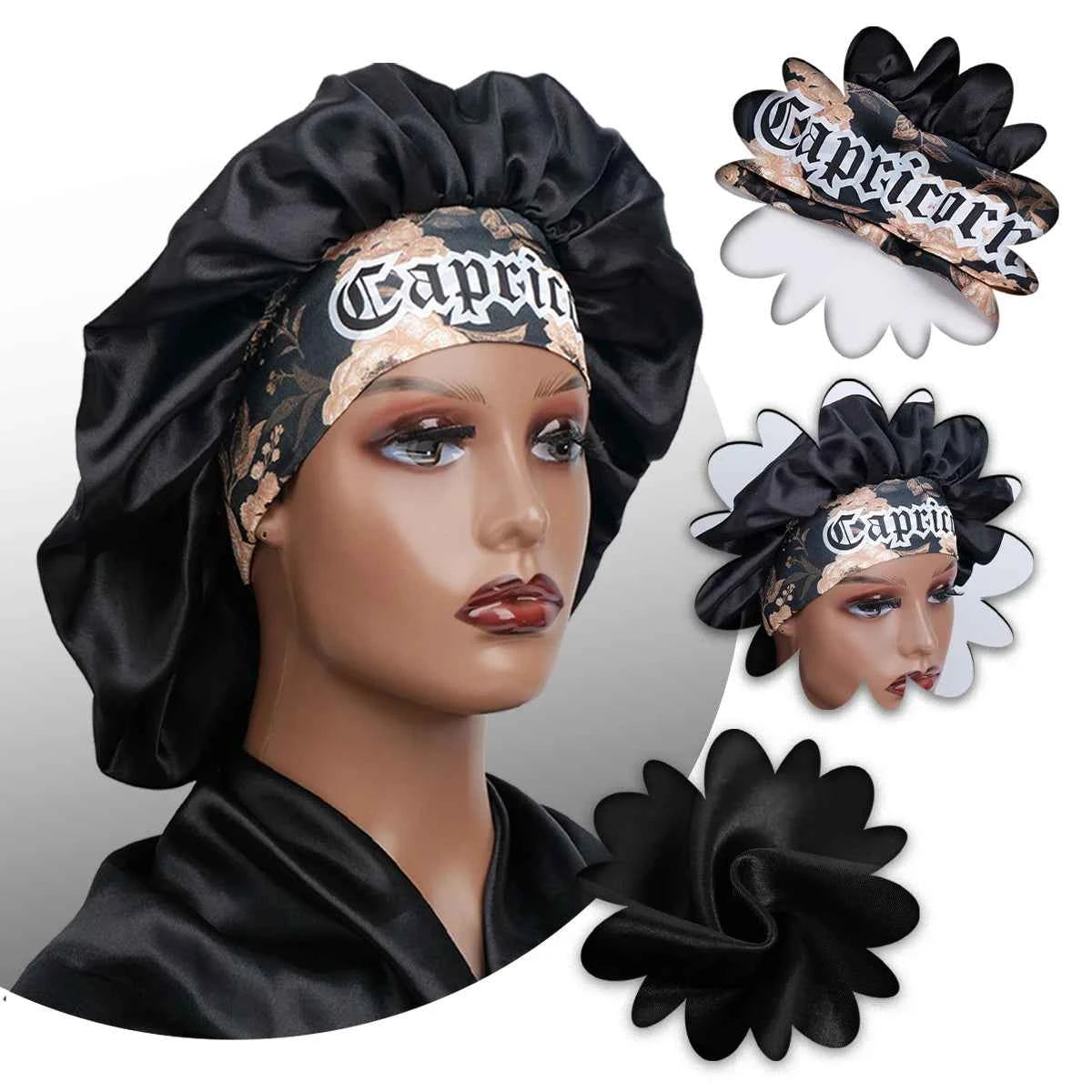 Unisex Lightweight Cotton Twill Bonnet - Breathable, Adjustable Strap, Zodiac Constellation Print for Casual Daily Wear