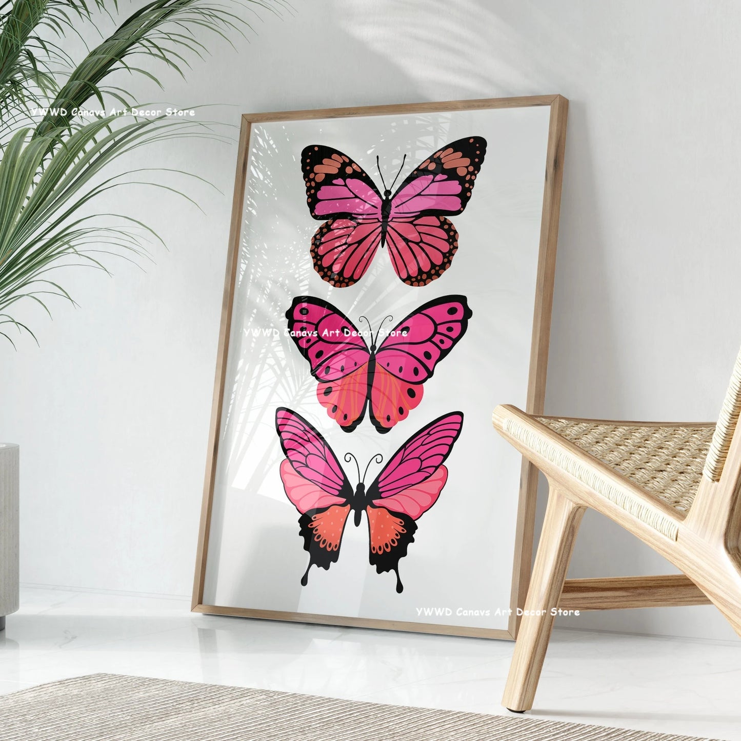 Yes, Girls, You Can Be Sure That Canvas Posters Take Care Groovy Typography Pink Aesthetics Wall Art Printing Modern Home Decor