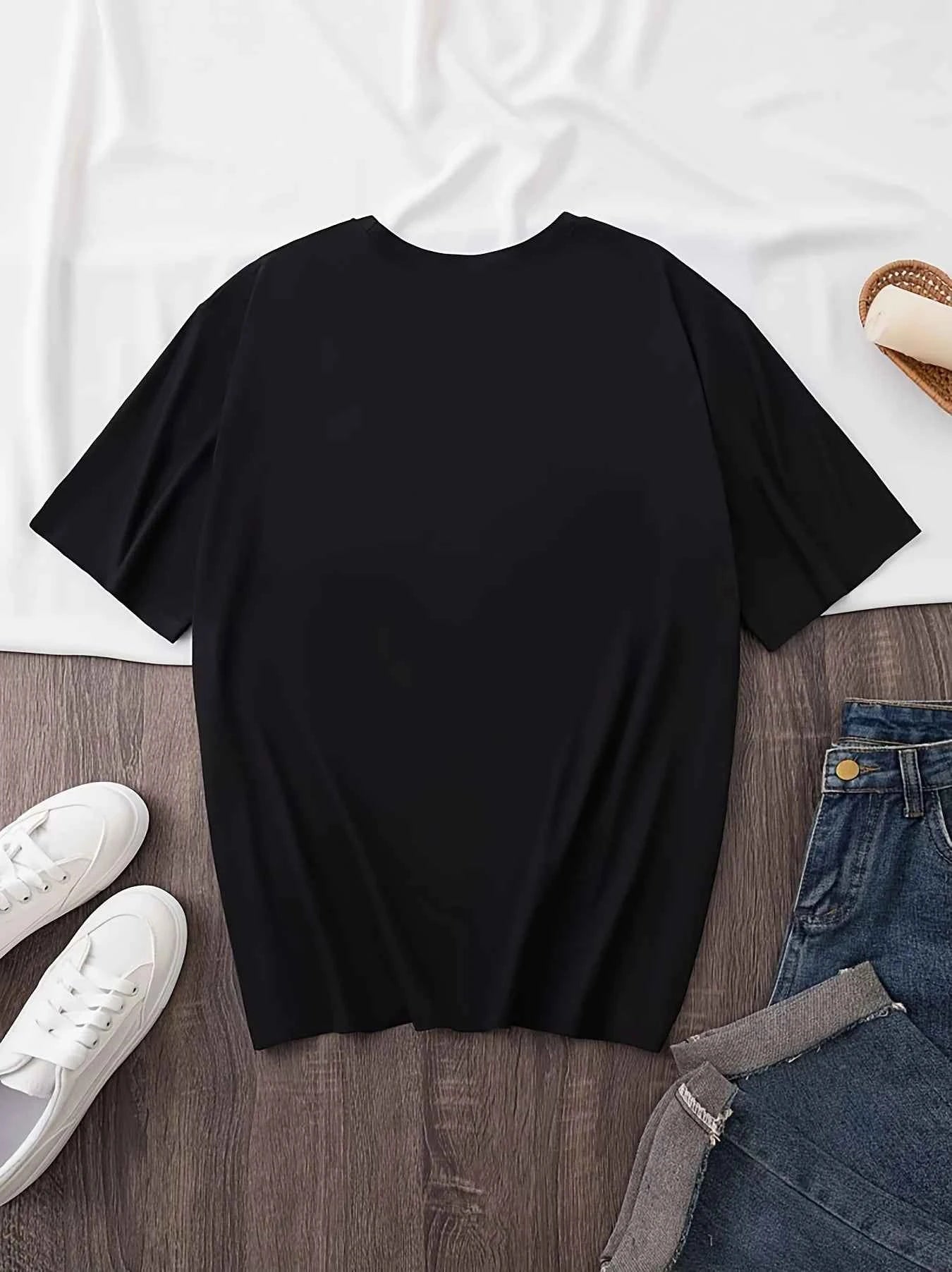 I'm Just A Sweetheart With A Temper Women's Tee - Western Graphic, Casual Dark Gray Top