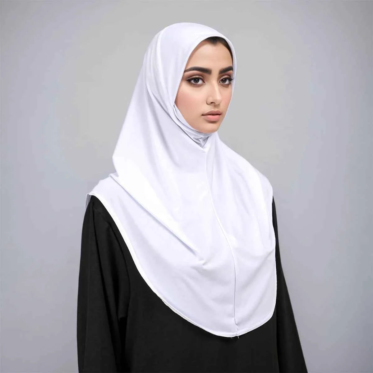 Muslim Islamic Jersey Modal Hijab Scarf Instant Hijabs Headscarfs For Women Long Scarves Head Wrap Shawl Bonnet Hijabe Femme