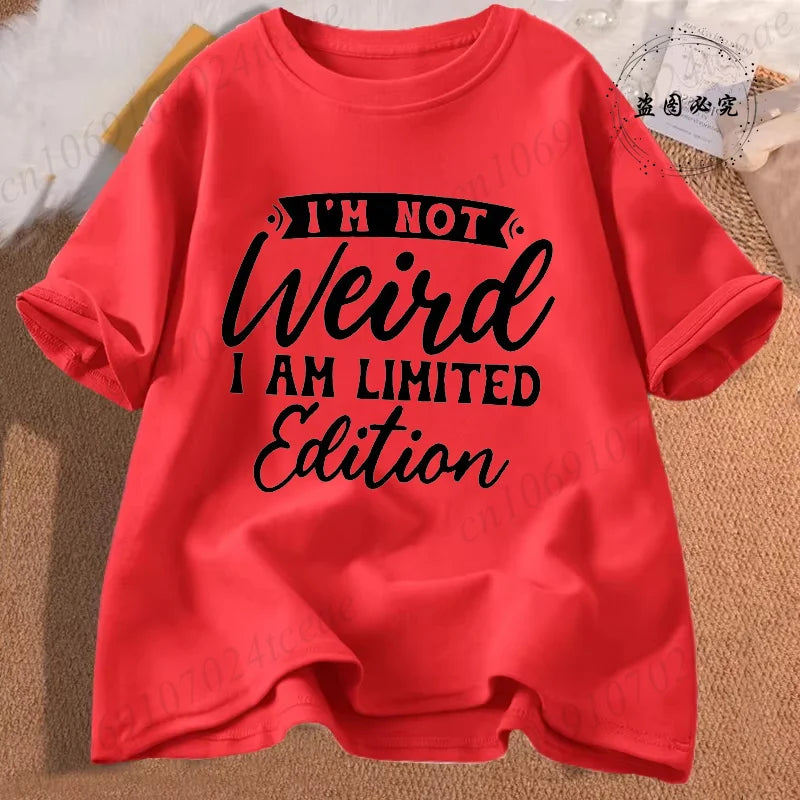 Sarcasm is my favorite Women Casual T-Shirt Harajuku Y2k slogan Designer Ladies Tee tops Female Vintage Trendy Pullover T Shirts