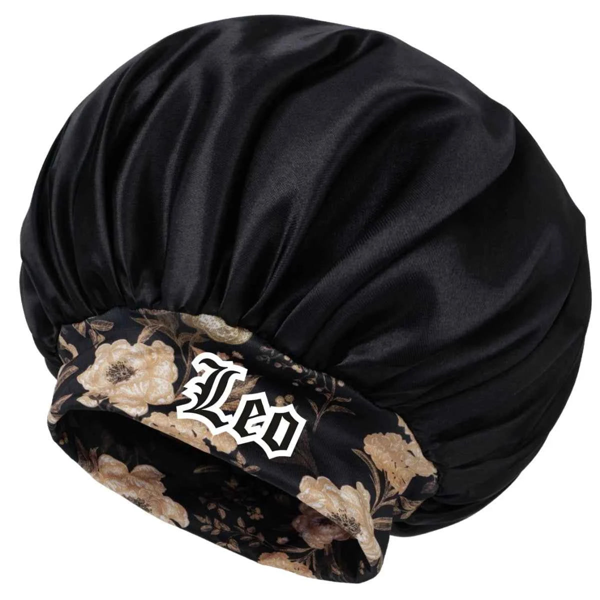 Unisex Lightweight Cotton Twill Bonnet - Breathable, Adjustable Strap, Zodiac Constellation Print for Casual Daily Wear
