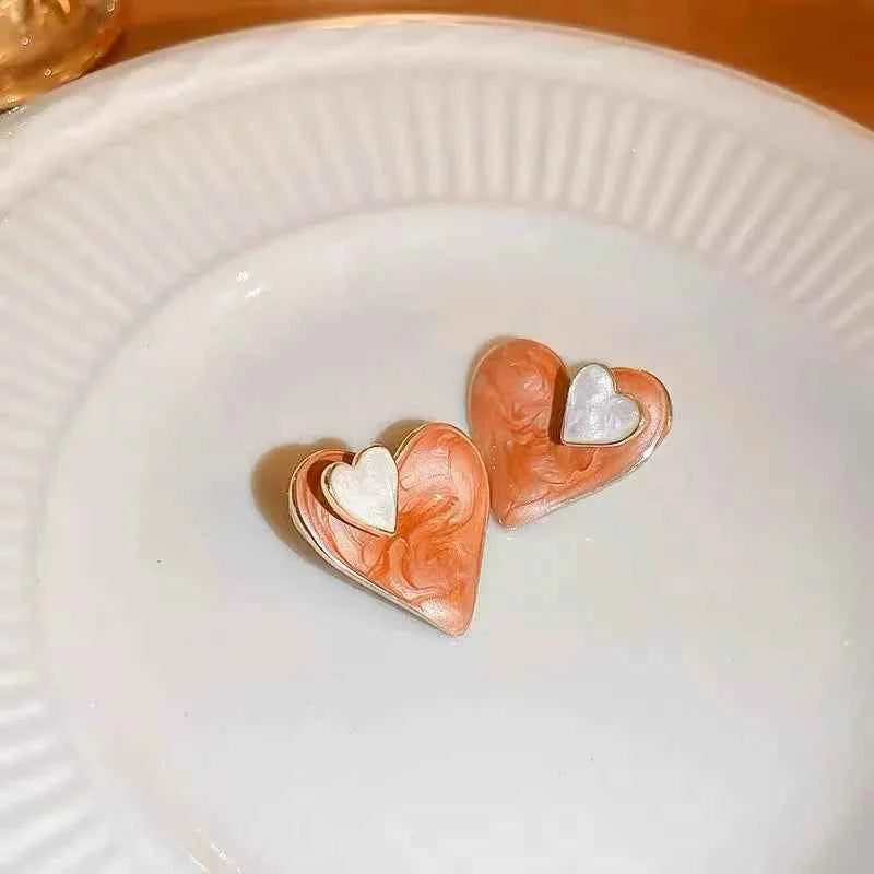 10/40pcs Fashionable earrings, personalized and fresh, simulated vegetable and fruit combination set, funny and fun earrings