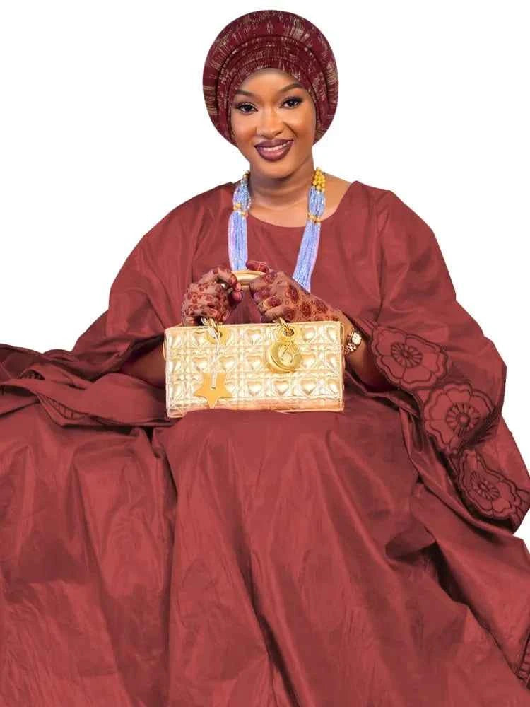 Glitter Full Body Pleated Turban Cap for Women 2025 Lady Head Wraps Muslim Headscarf Hat Turbante Mujer African Headpiece