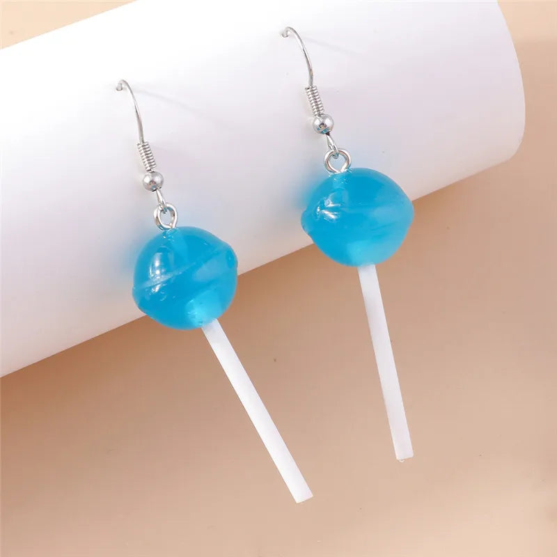 Aihua New In Fashion Women Earrings Cute Resin Food Snacks Potato Chips Earrings Handmade Party Jewelry Gifts