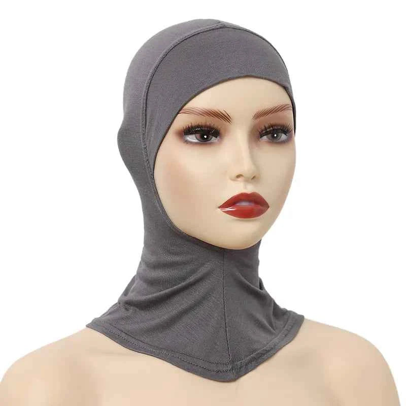 Women’s Turban Caps – Muslim Underscarf Modal Hijab Inner Cap with Full Coverage & Stretchy Fit