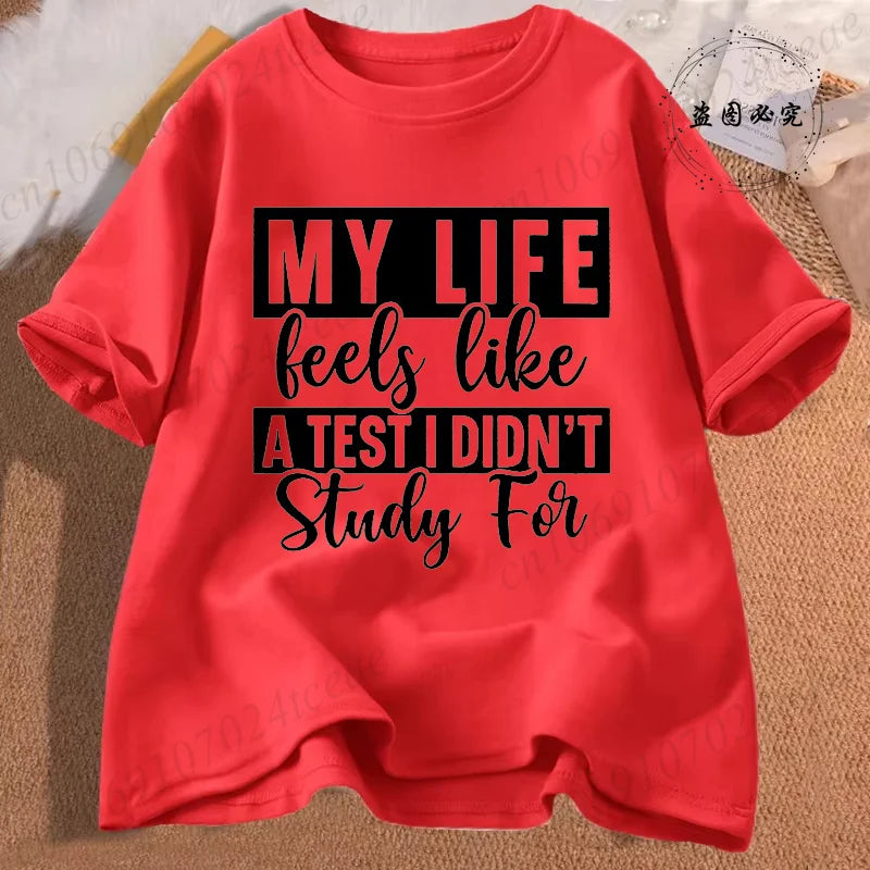 Sarcasm is my favorite Women Casual T-Shirt Harajuku Y2k slogan Designer Ladies Tee tops Female Vintage Trendy Pullover T Shirts