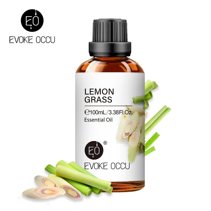 EVOKE OCCU100ML Essential Oils, Lavender Vanilla Eucalyptus Jasmine Rose Mint Oil for Diffuser, Humidifier, Scented Candle, Soap - NamafadStore