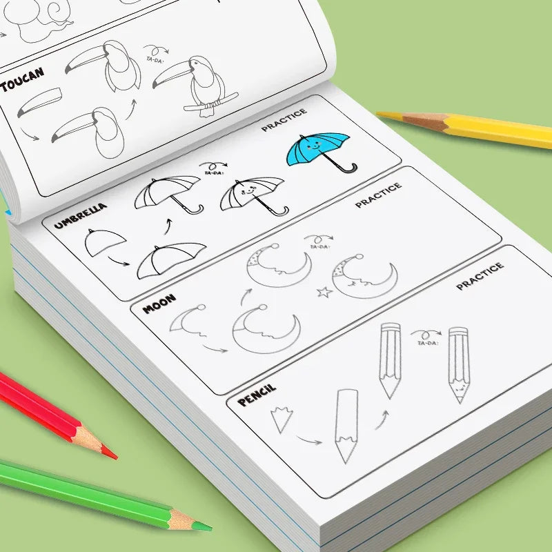 How to Draw Everything for Kids – Step-by-Step Art & Drawing Learning Book