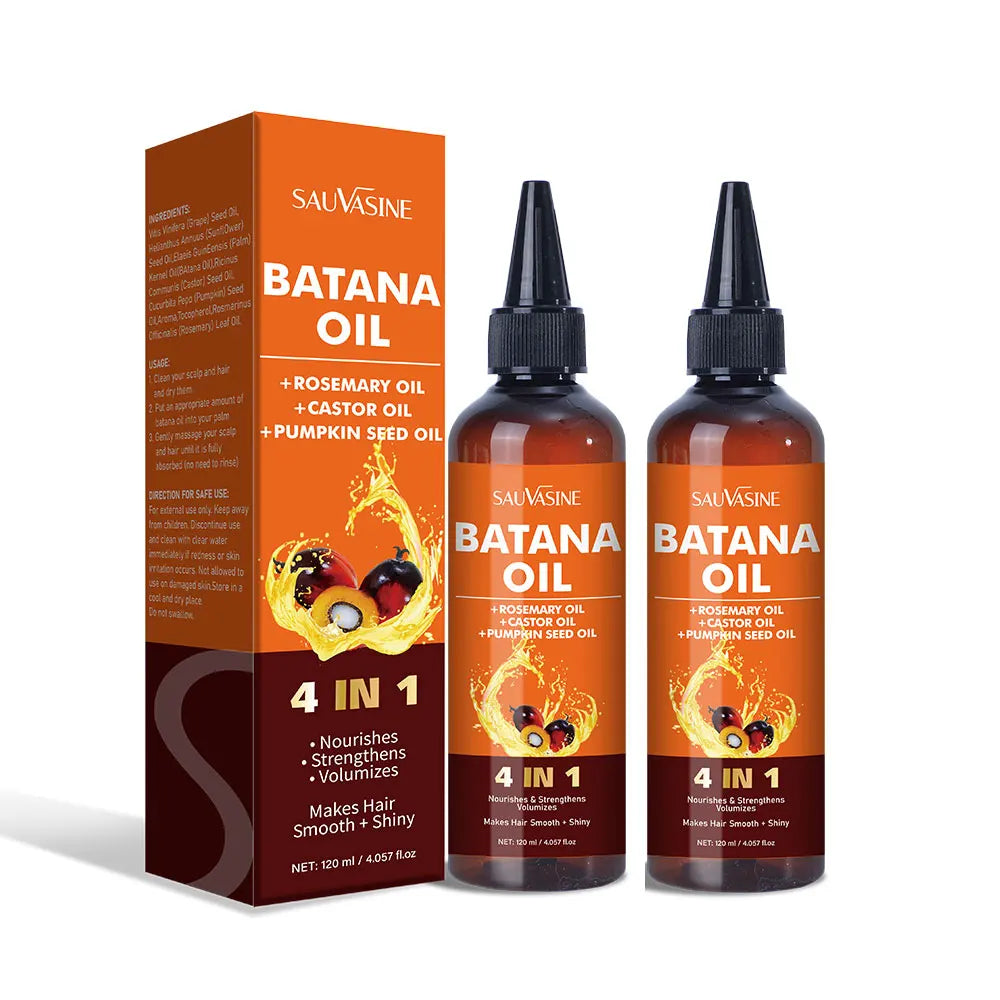 120ML 4 IN 1 Batana Hair Oil Nourishes Hair Follicles And Smoothen Hair With Nourishing Hair Oil 2025 New - NamafadStore