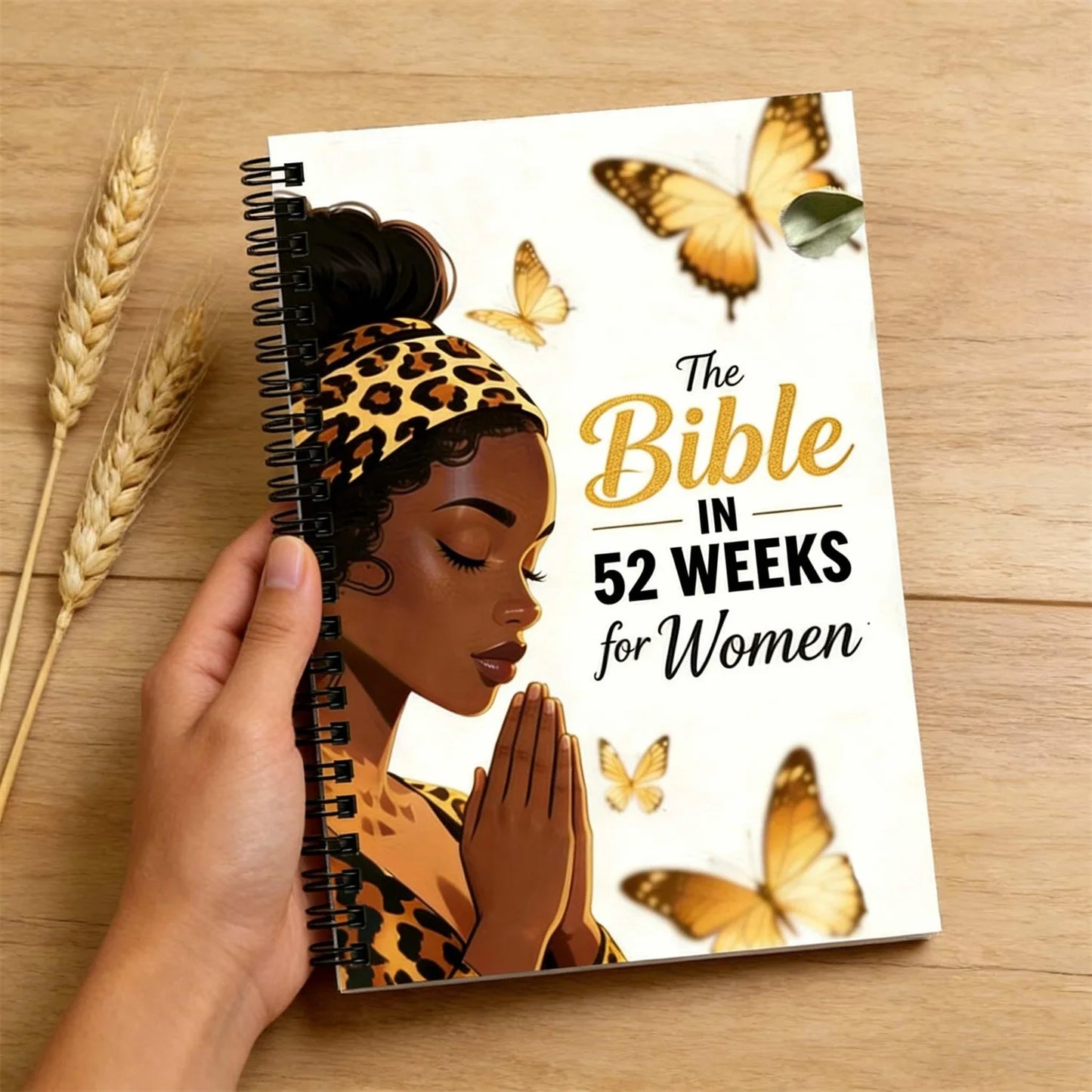 Women’s One-Year Bible Reading Journal – 52-Week Christian Scripture Study Guide