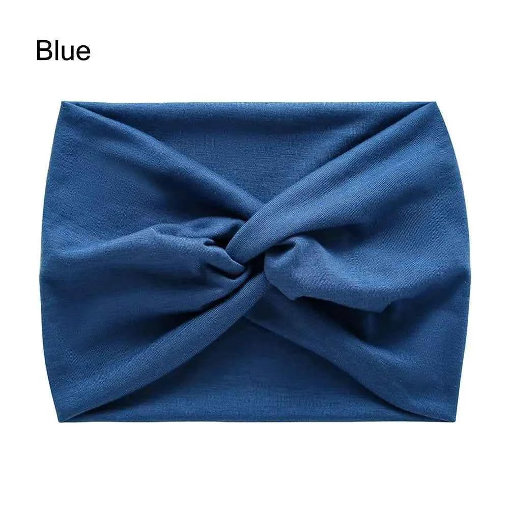 Extra Large Turban Workout Headband Wide Headbands for Women Fashion Yoga Hair Bands Boho Twisted Thick Hair Accessories