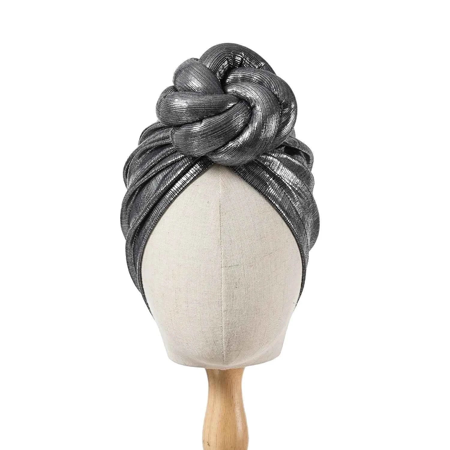 Bonnet For Women Cap Turban Folded Bud Exquisite Headscarf Casual Comfortable Fashion Versatile Warm Cross Hat Edge Wrinkle Lace