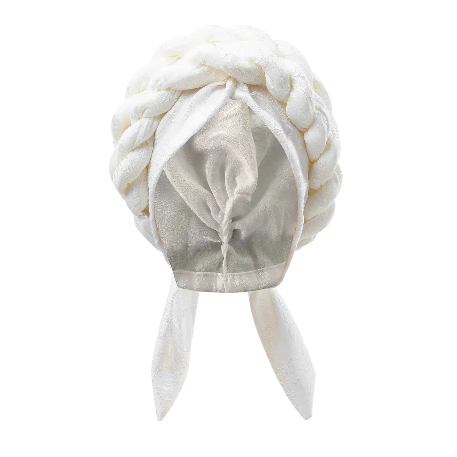 New Women Braids Turban Cap Muslim Hijab Hat Head Wrap African Auto Gele Bonnet Hair Loss Headscarf Nigeria Geles Turbante Mujer