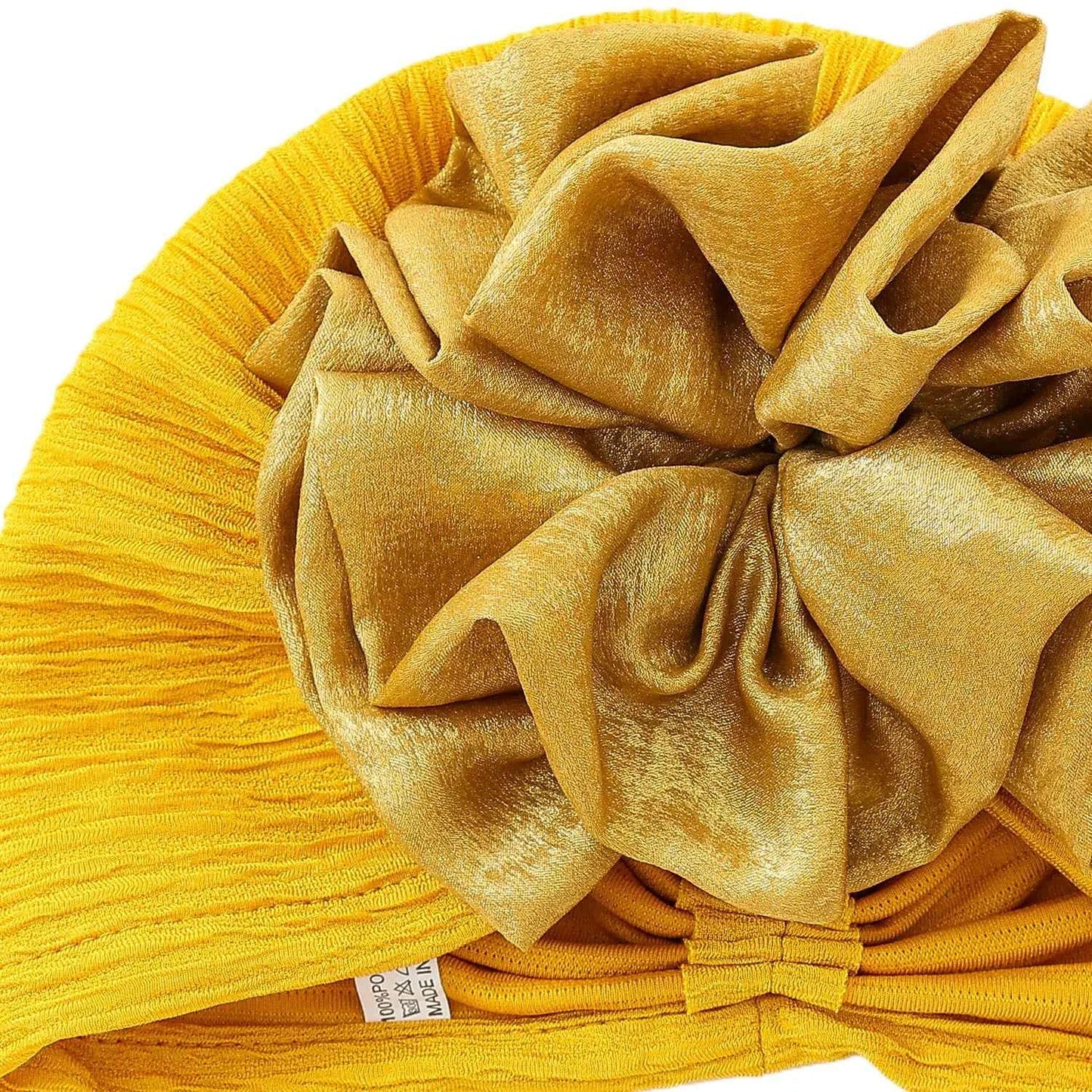 Fashion Women Pleated Turban Cap For Women Auto Gele Headtie Female Head Wraps African Nigeria Wedding Party Headpiece