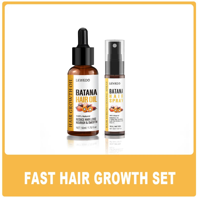 Fast Hair Growth Oil Africa Crazy Traction Alopecia batana Hair Mask Anti Hair Break Hair Strengthener Hair Loss Treatment Spray - NamafadStore
