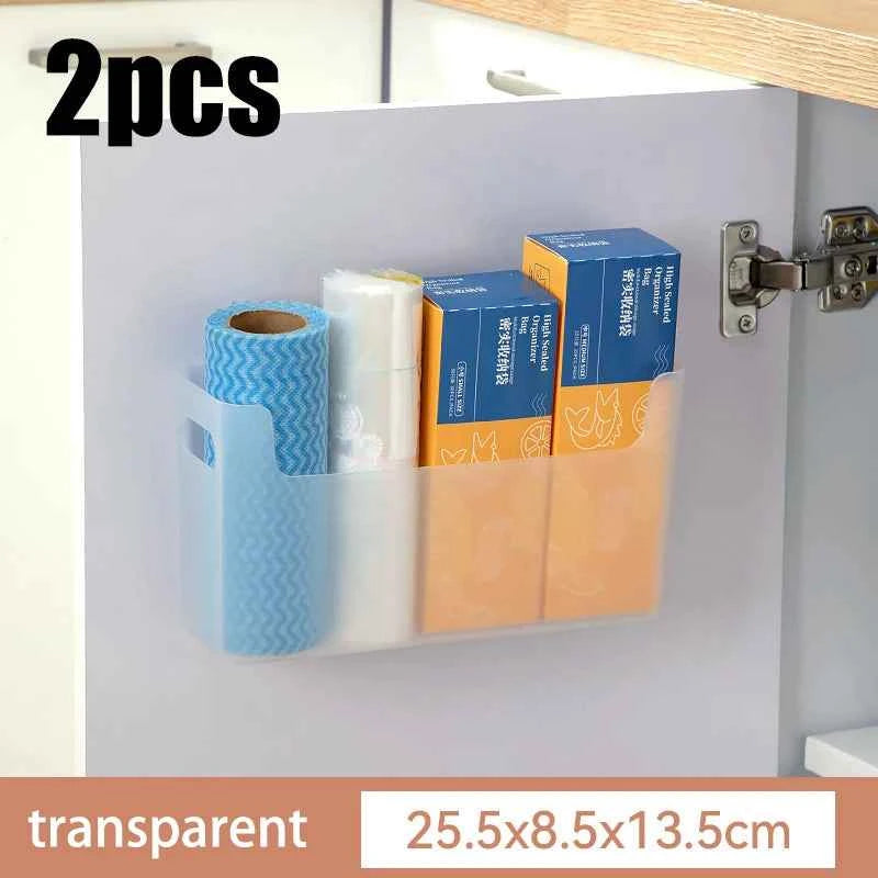 Cabinet door storage box, seasoning rack, perforated wall storage box, home underwear and socks storage rack, tableware drying