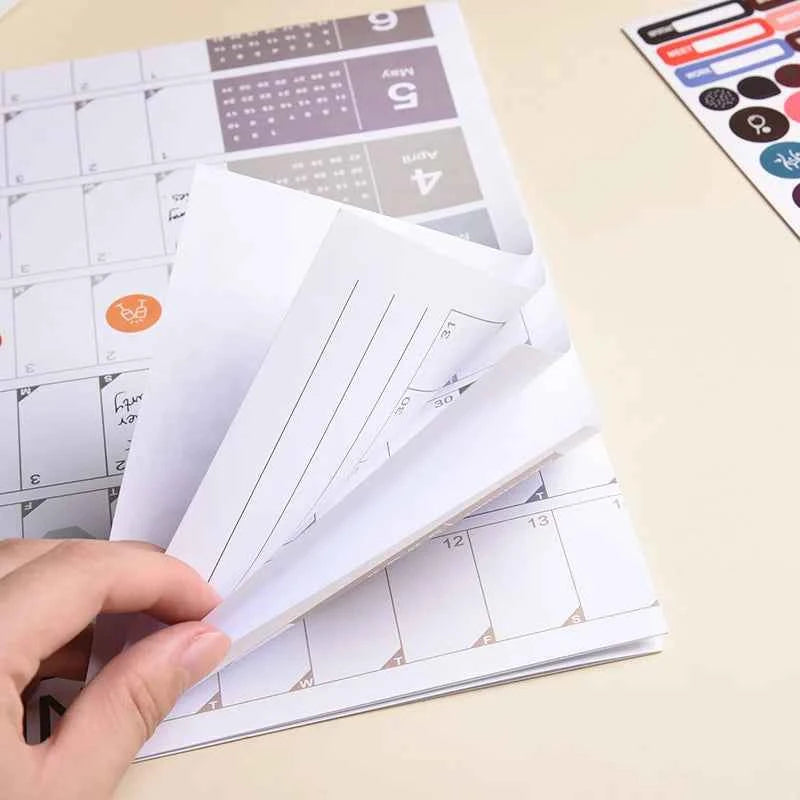 2026 Calendar Planner Sheet Large Wall Calendar Kawaii To Do List Planner Target List Schedule Organizer School Office Supplies