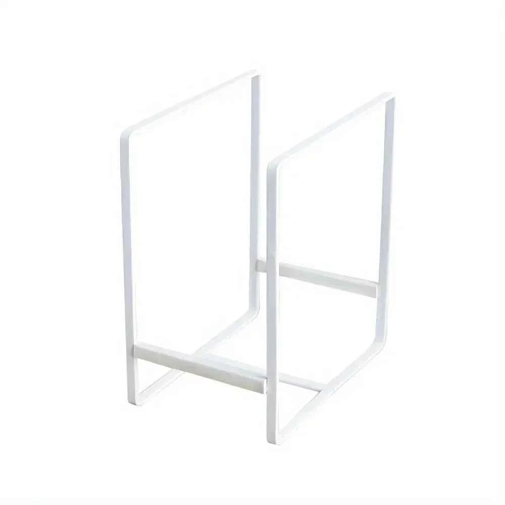 Stainless Steel Kitchen Cabinet and Storage Shelf Vertical Cookings Utensil Holder Organizer Plates Bowls Cups Home Accessories