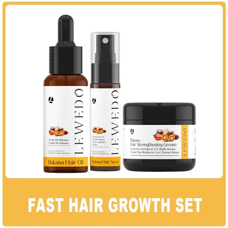 Batana Oil Hair Growth Kit Organic Batana Oil for hair growth 100% Pure And Natural Batana Oil Treating Hair Loss Anti-Breakage
