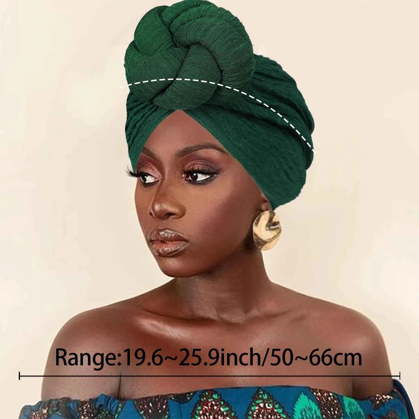 Women's Fashion Turbans New Bubble Cloth Large Plate Flower Elastic Leisure Comfortable and Breathable Daily Hat Headband Hat
