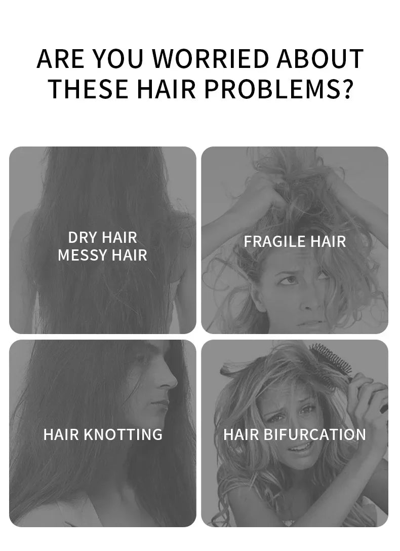 LAIKOU Morocco Hair Essential Argan Essence Oil Moisturizer Brightening Smooth Nourishing Repair Dry Damaged Hair 60ml