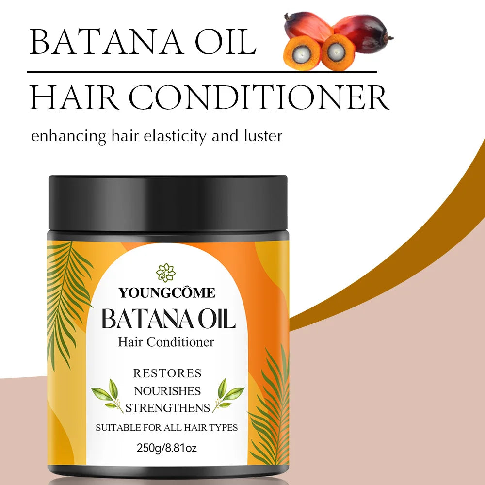 Organic Batana Oil for hair growth 100% Pure And Natural Batana Oil For Treating Hair Loss Anti-Breakage Hair - NamafadStore